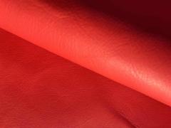 Pelle di vitello nappa anilina rosso