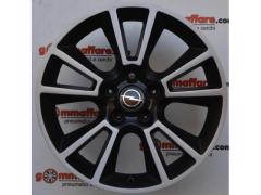 4 CERCHI LEGA OPEL ASTRA H MERIVA CROMA 500X RENEGADE COMPASS R17 NER.DIAMANT. LT1093