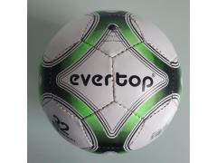 Pallone Da Calcio In Cuoio - Nuovo - Bianco e Verde - Size 5