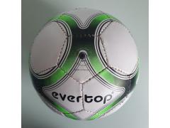 Pallone Da Calcio In Cuoio - Nuovo - Bianco e Verde - Size 5