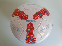 Pallone In Cuoio Mondo Kick Off - Made in Italy - Nuovo - Size 5 - TRACCIATA
