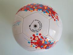 Pallone In Cuoio Mondo Kick Off - Made in Italy - Nuovo - Size 5 - TRACCIATA