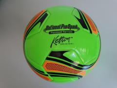 Pallone in cuoio Kelton Original - Verde - Nuovo - Size 5 - TRACCIATA!