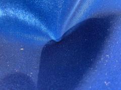 scampolo velluto liscio doppiato azzurro