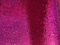 Glitter colore fucsia per calzatura e pelletteria