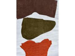 Mix scampoli pelle scamosciata colori vari