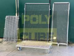 ROLL CONTAINER O CARRELLI CON RIPIANI usati