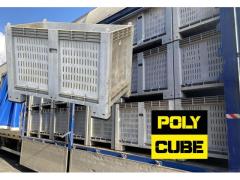 Casse pallet bins in plastica usati