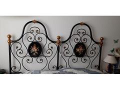 letto in ferro battuto