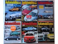 AUTOMOBILISMO 6 NUMERI 1997-1001.