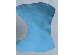 Pelle di vitello stampa Cocco colore Celeste – Sp. 2,0