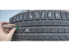 4 gomme invernali 245/45/18 nexen usate