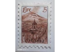"Il francobollo" dipinto 29,2 cm x 21,6 cm