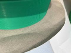 Scampolo velcro verde prato da cucire altezza 50 MM
