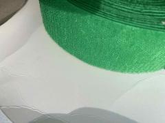 Scampolo velcro verde prato da cucire altezza 50 MM