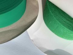 Scampolo velcro verde prato da cucire altezza 50 MM