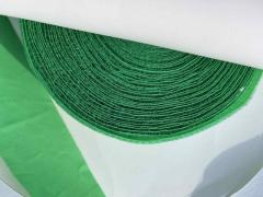 Scampolo velcro verde prato da cucire altezza 50 MM