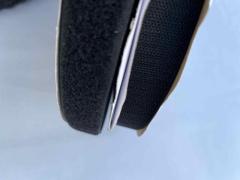 Velcro colore nero da cucire altezza 25 MM