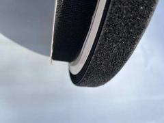 Velcro colore nero da cucire altezza 30 MM