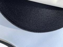 Velcro colore nero da cucire altezza 30 MM