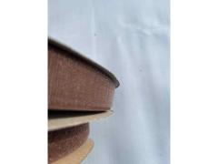 Velcro colore brozo da cucire altezza 25 MM