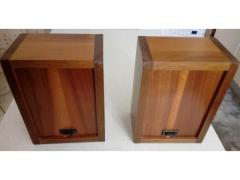 Casse acustiche in legno Noce Italiana 50 Watt / 2