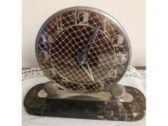 Orologio  Art  Deco  basamento in marmo