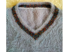 Maglione di angora
