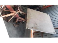Pedane idrauliche posteriore per sollevamento EFFEDI GASOLONE  altezza 160x larghezza 156 ,completa