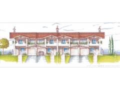 villetta schiera su due livelli