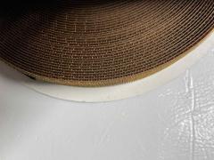 Velcro colore marrone da cucire altezza 30 MM