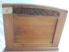 Coppia comodini noce '900