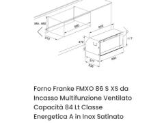 Forno a Franke 86 s xs