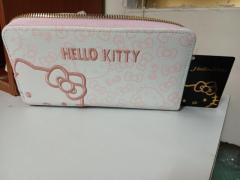 Hello Kitty Sanrio portafoglio rosa con cerniera / 2