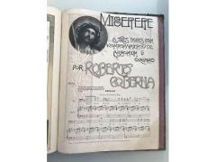 Vecchio libro di musica