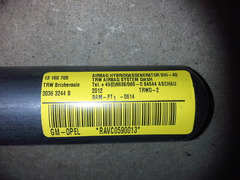 Airbag Tendina dx (lato passegero) Opel Corsa D 13150705