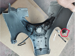 Codone parafango portatarga Aprilia Scarabeo 500 02-06