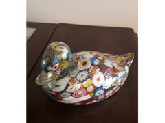 Papera  in Vetro di Murano   senza  bollino.Le condizioni sono perfette, i