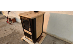 Termostufa ceramica alice legna idro caldaia