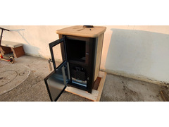 Termostufa ceramica alice legna idro caldaia