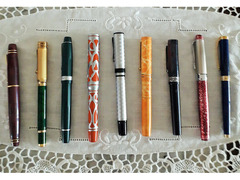 Penne stilografiche  vintage riproduzioni  da collezione “ Fabbri “ n°9