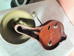 Rara  antica  suoneria esterna Marchio  ISEA Milano con campanello  3-7-10 Volt