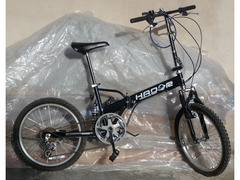 Bici pieghevole biammortizzata cambio 5 rapporti
