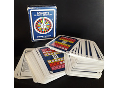 Carte da gioco Roulette  Esacolor Pronostigramma Newman  Modiano  fine anni 60,