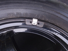 Ruota di scorta 16 originale Mercedes S classe 225 60 16 Dunlop