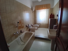 Ampio appartamento con garage e cortile privato.