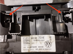 Kit chiave accensione Volkswagen Polo 6R 1.4 TDI CUS 90cv 04B907445