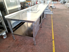 ARREDO INOX ZONA LAVAGGIO USATO
