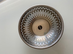 Centrotavola in acciaio marca Alessi