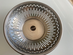 Centrotavola in acciaio marca Alessi